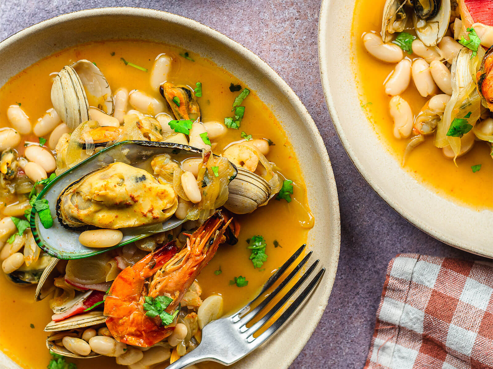 Feijoada de Marisco com Feijão Branco