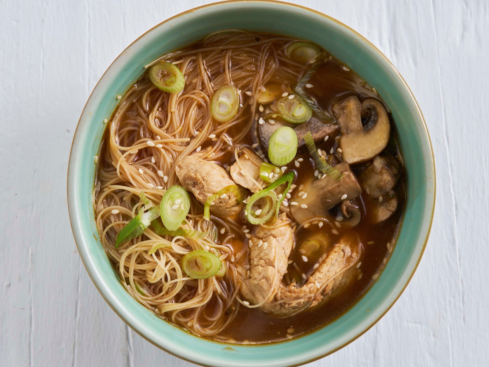 imagem de Ramen de Peru com Shiitake