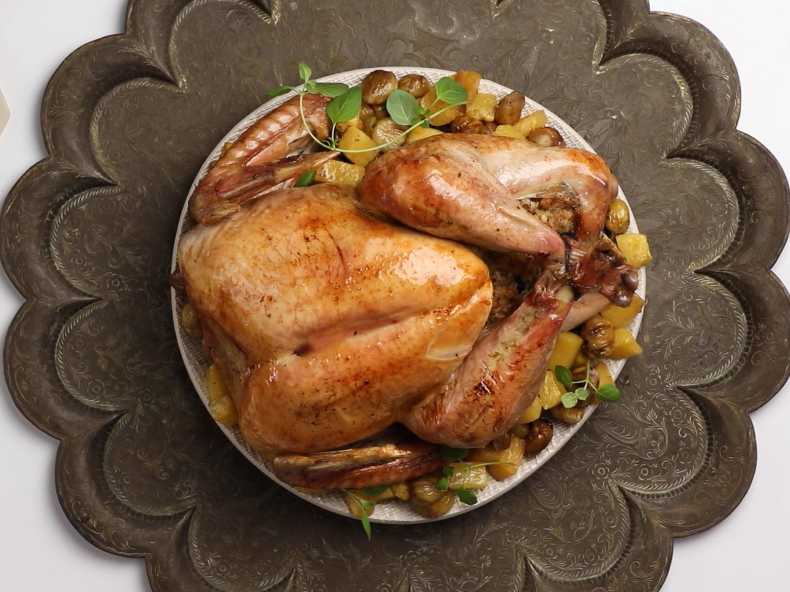 imagem de peru de natal