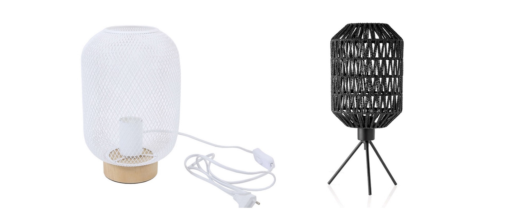 Candeeiros de mesa modernos