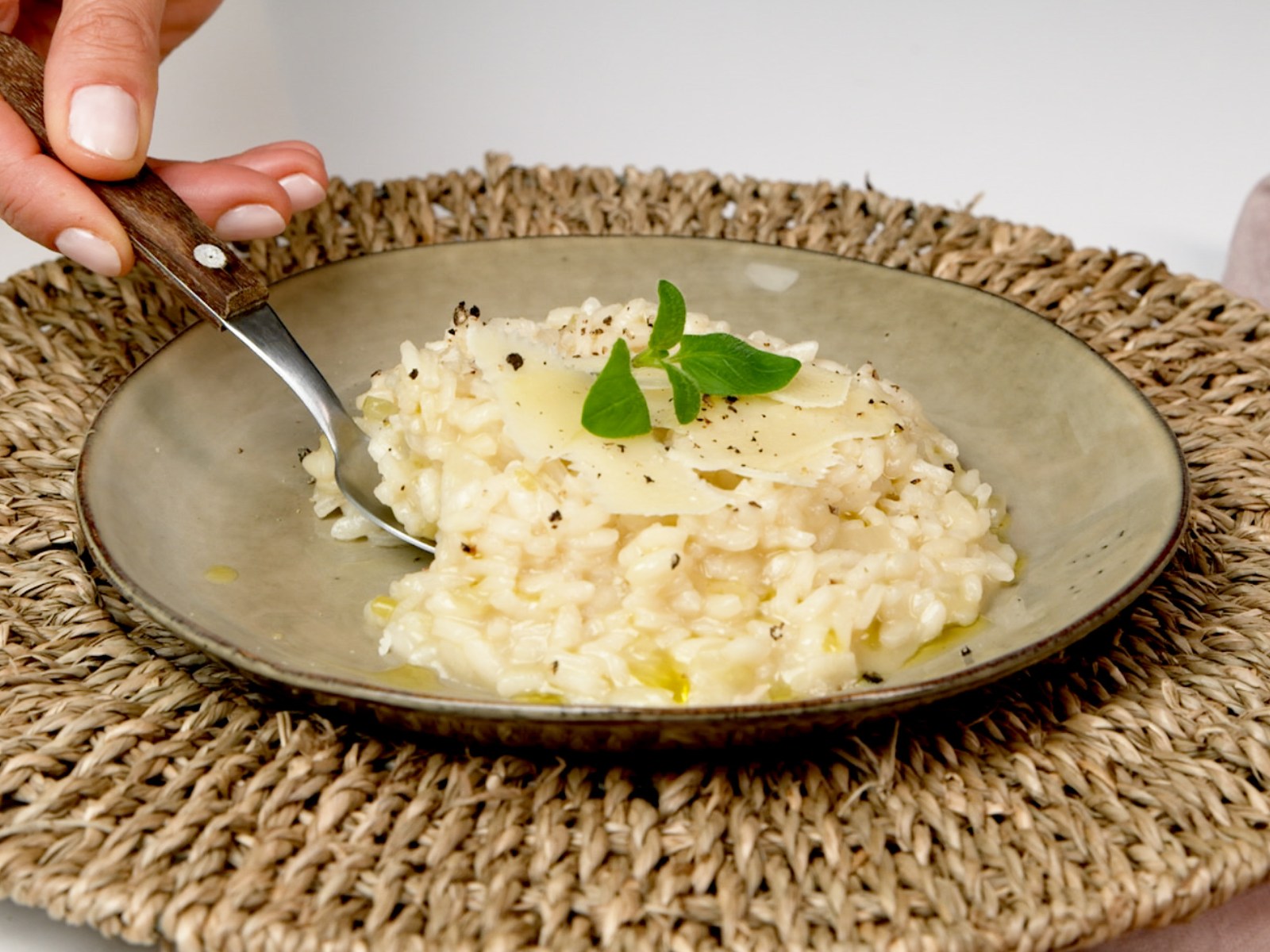 imagem de risotto