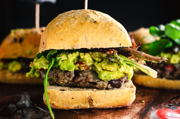 imagem de hamburguer de quinoa