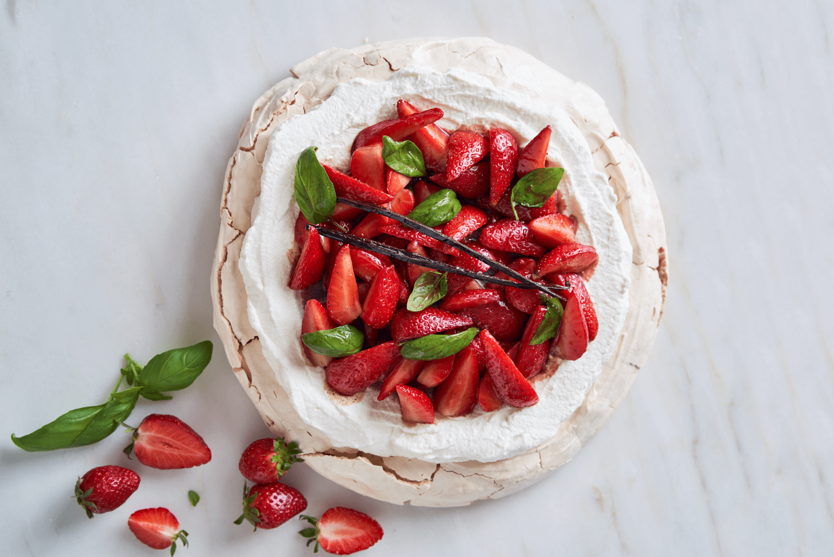 Pavlova de Morangos
