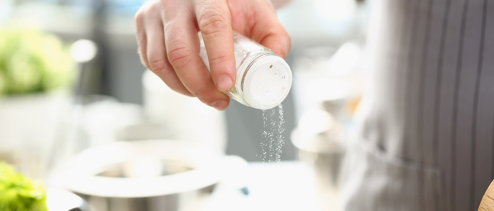 Como tirar sal da comida