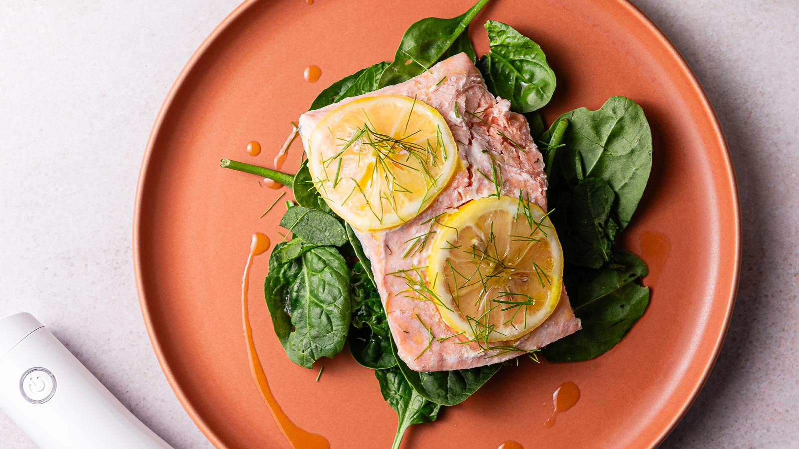 Receita de Salmão em Sous Vide