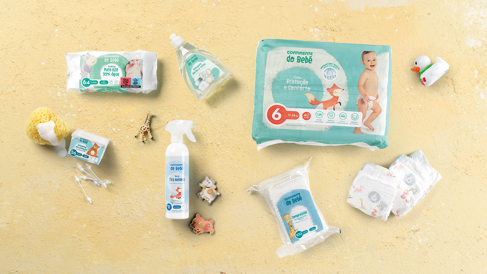 Continente do Bebé: produtos para bebé