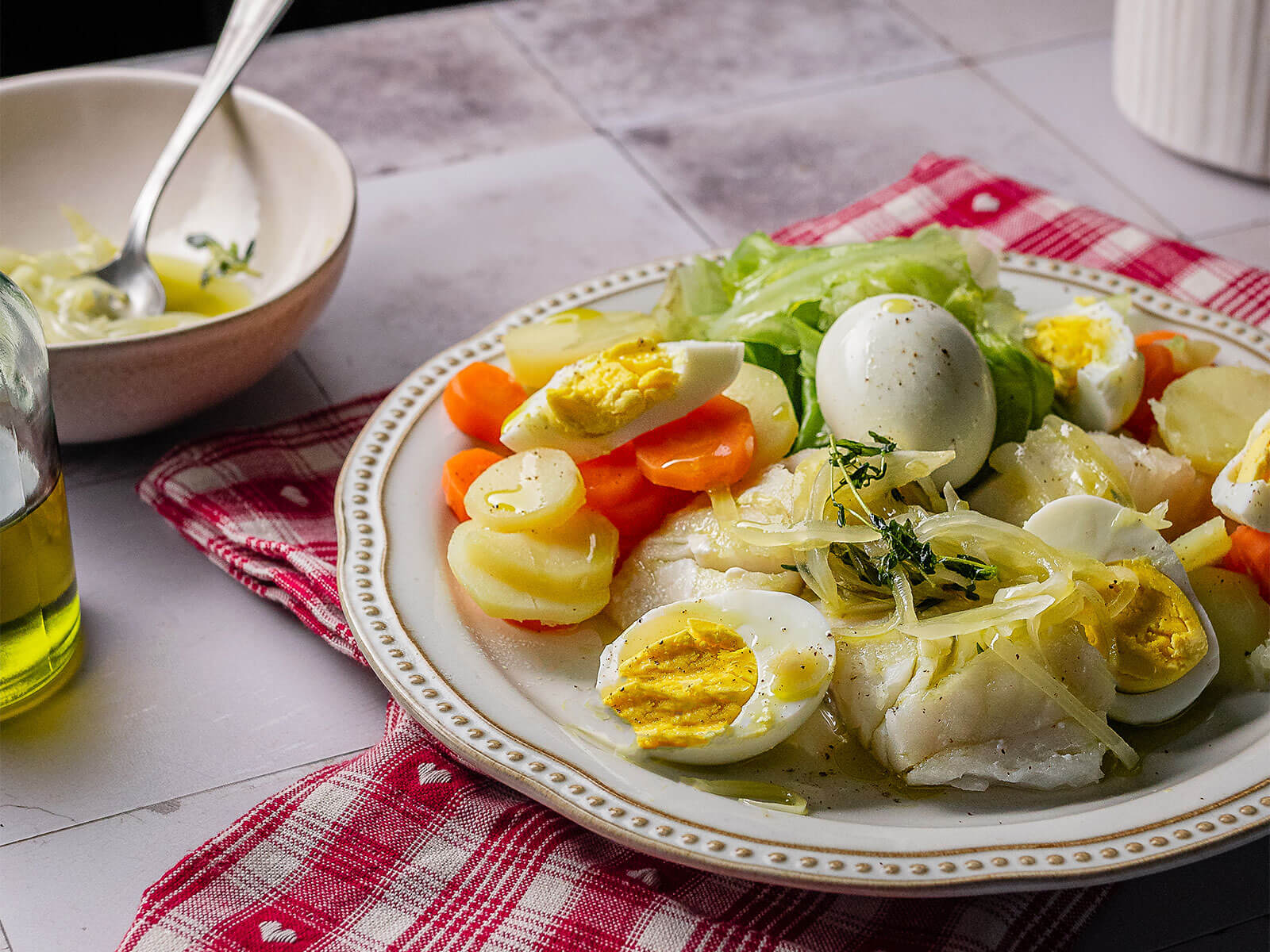 Bacalhau Cozido com Todos