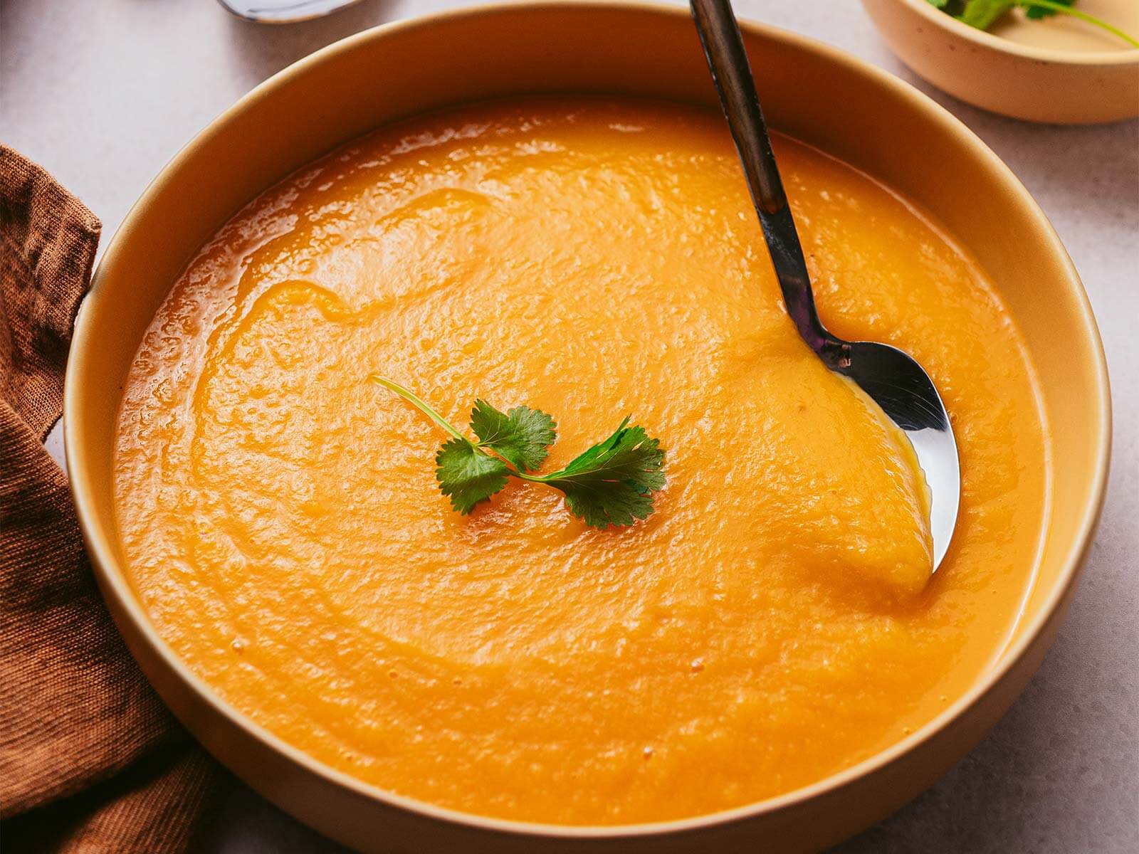 Creme de Cenoura e Abóbora 