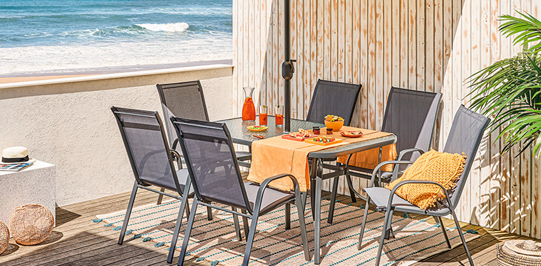 Ideias de decoração de jardim e varanda