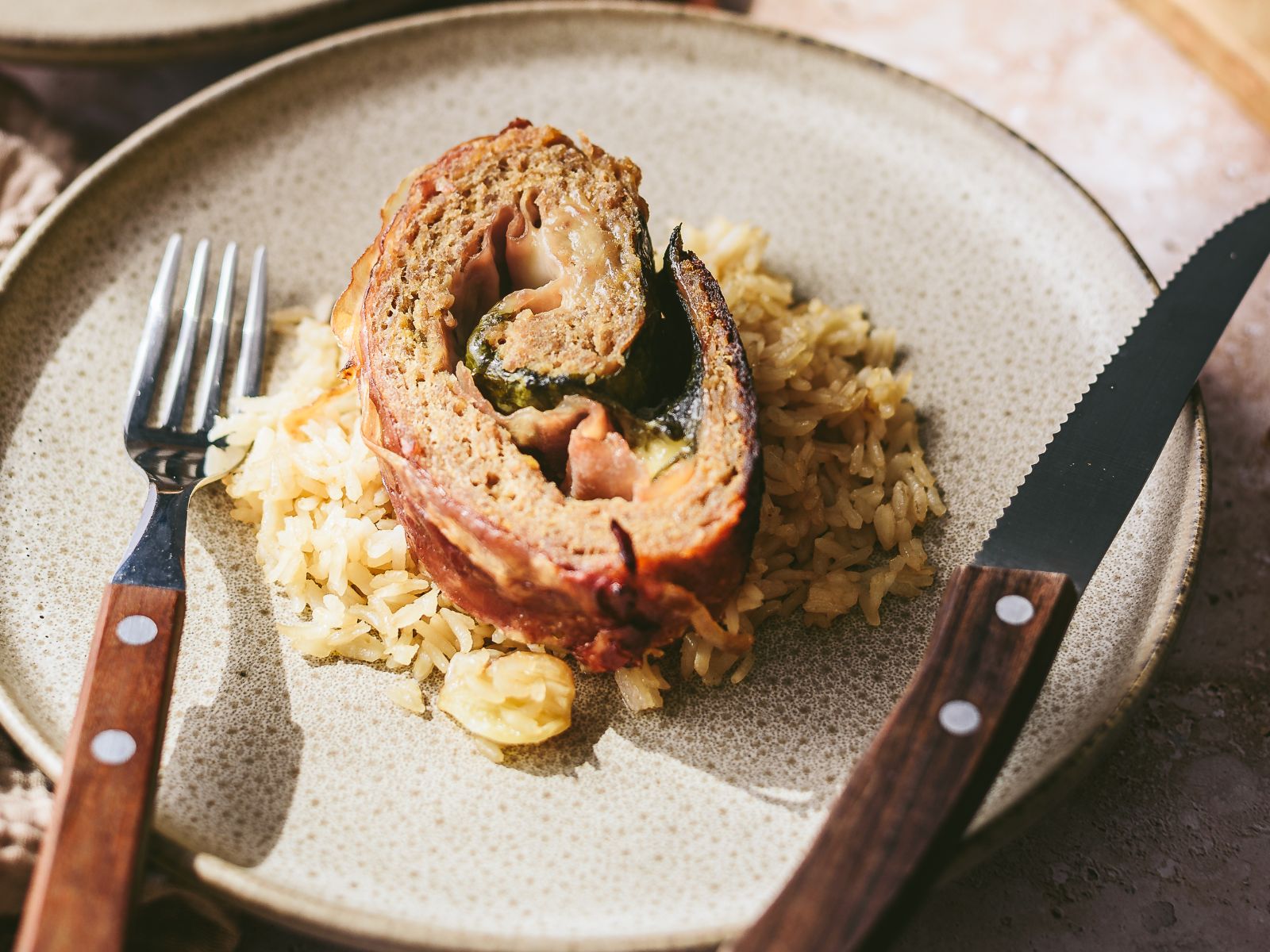 Rolo de Carne no Forno