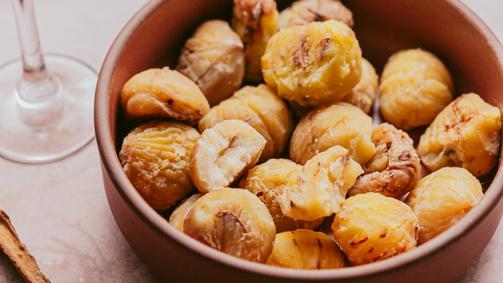 Castanhas cozidas: como cozer castanhas