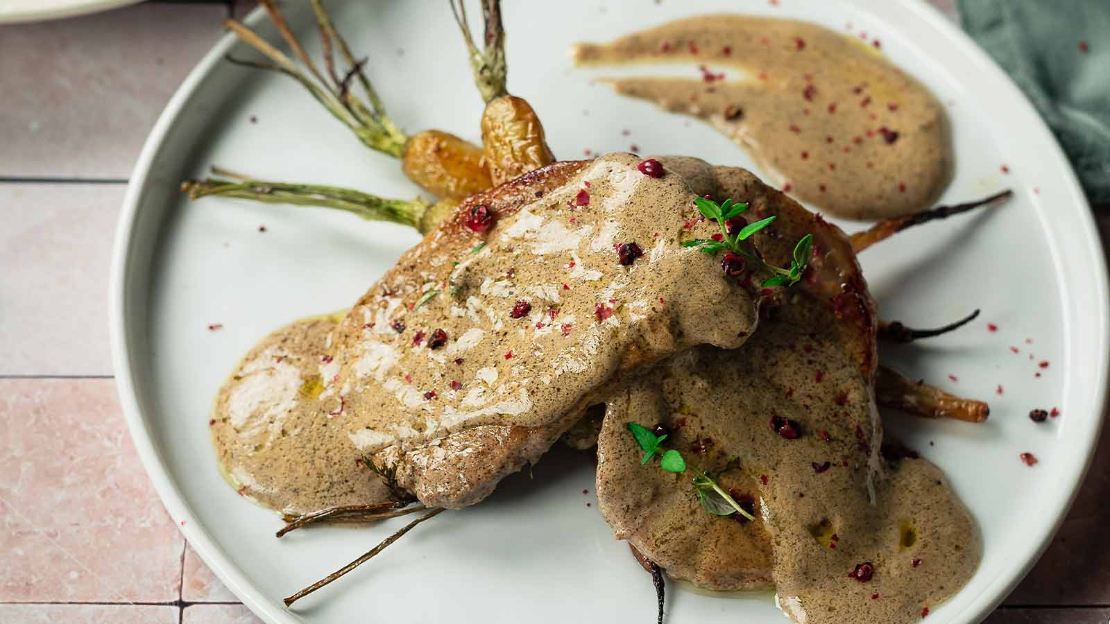 Receita Lombinhos de porco com café