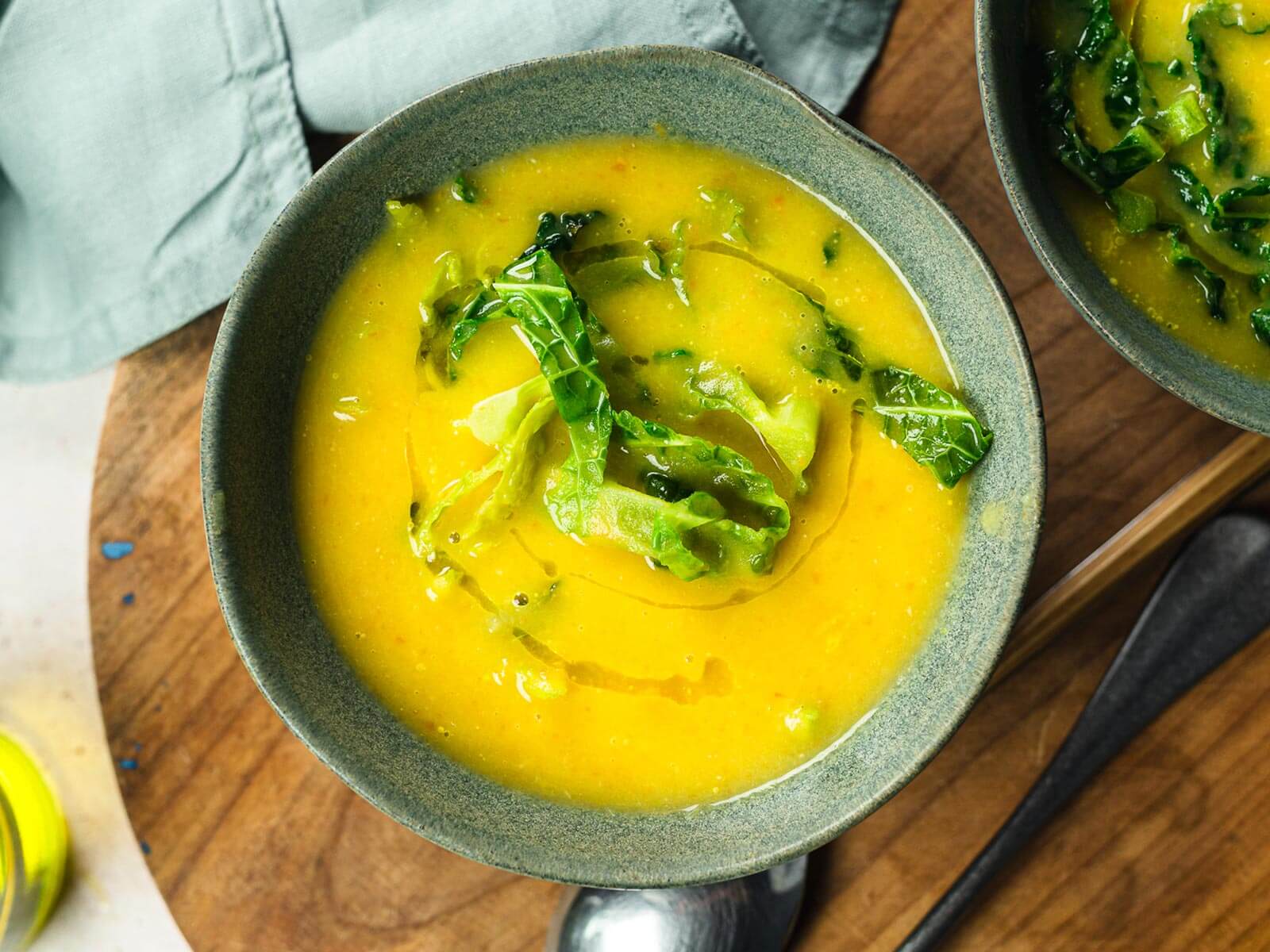 Sopa de Couve Lombarda