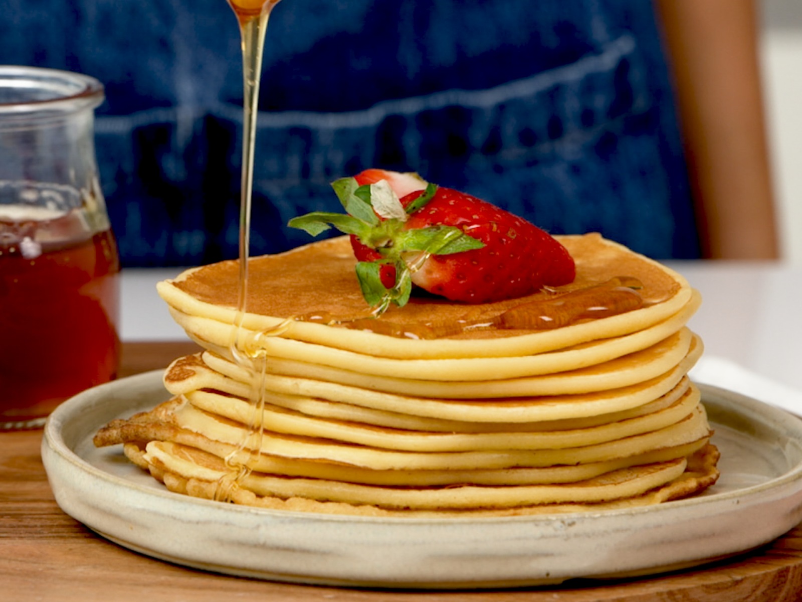 imagem de massa de panquecas