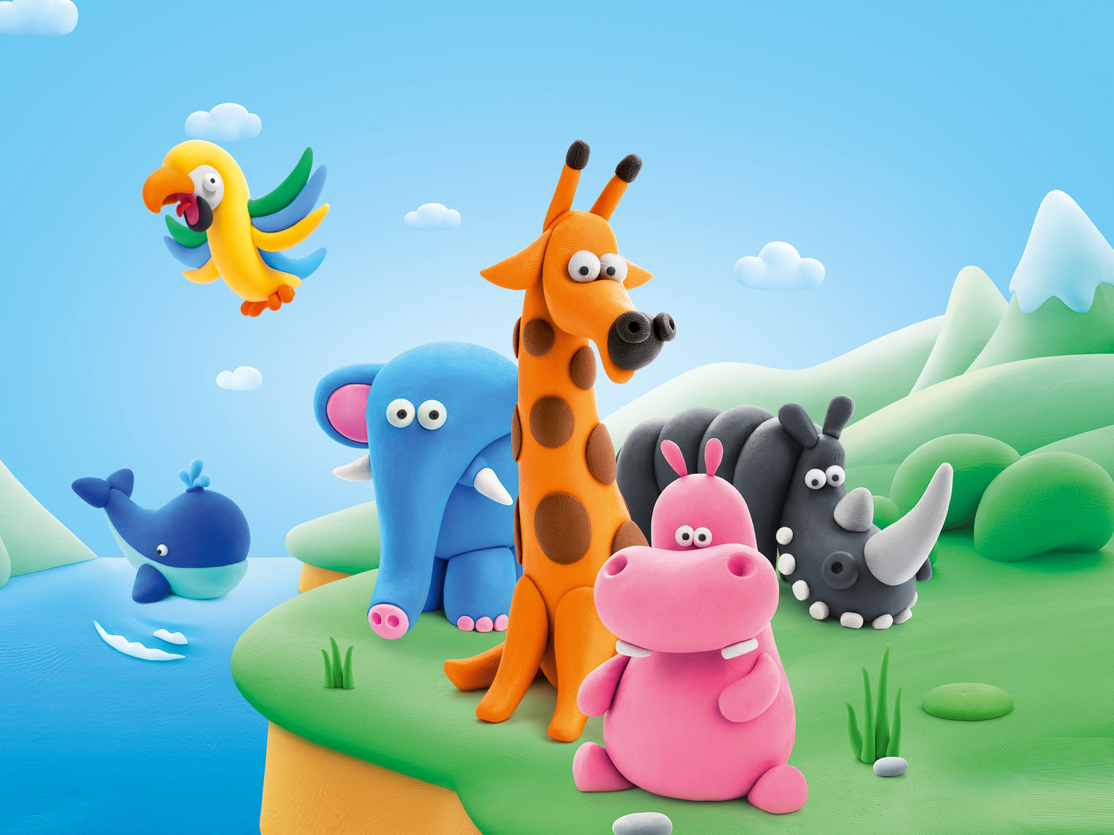 Coleções Continente: Massa de Moldar Hey Clay