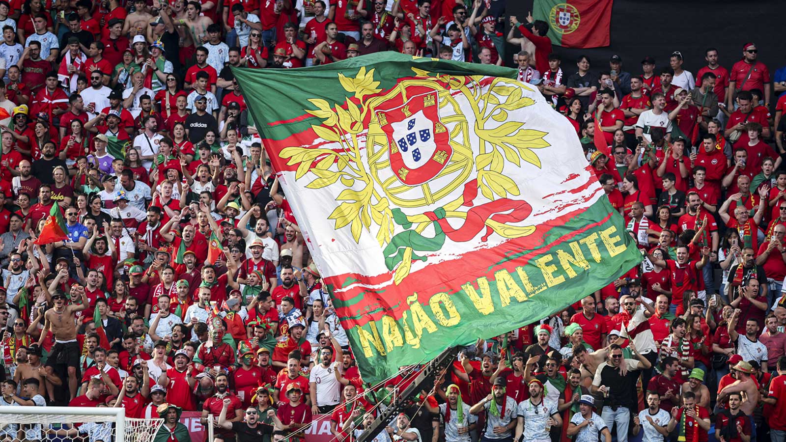 adeptos futebol apoiam seleção portuguesa de futebol